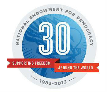 National Endowment Democracy logo