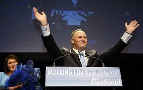 New Zealand Center Right Party Win