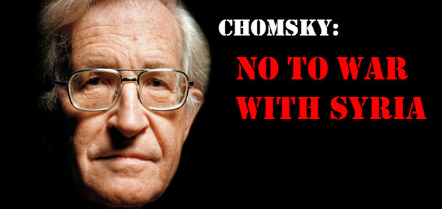 Noam Chomsky syria war