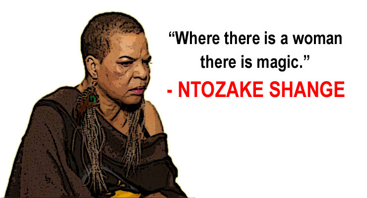 Playwright, poet and author Ntozake Shange