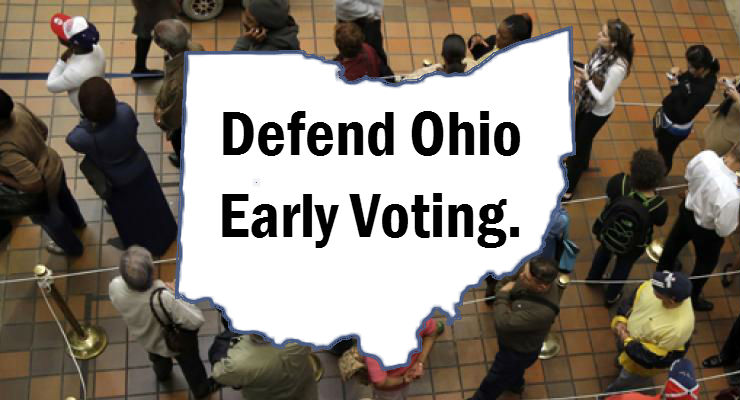Ohio Early Voting Reduction