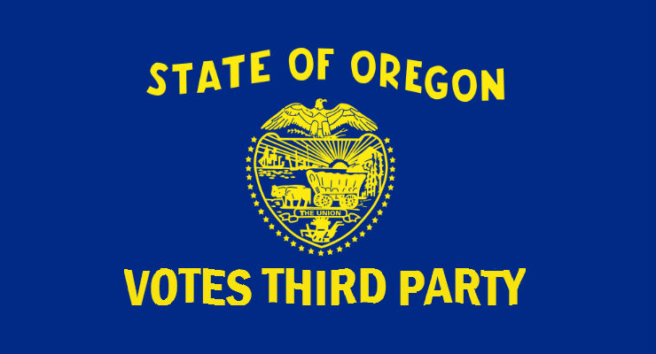 Oregon Top Two Primary Vote