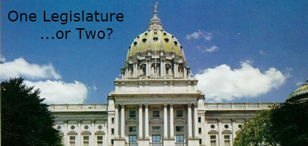 Pennsylvania Legislature One lump or two?