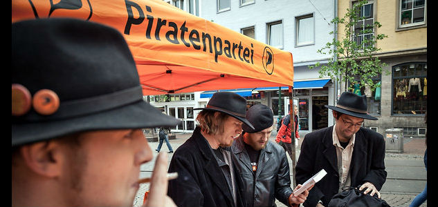 Anti-corporate founder Germany Pirate Party Struggles