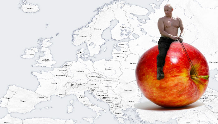 Poland Apple Meme Protests Russian Economic Sanctions