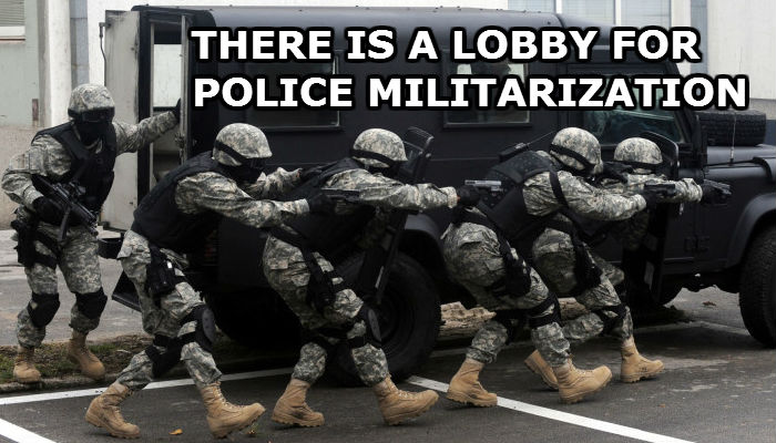 Police militarization and St Louis