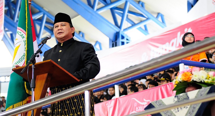 Prabowo Charges On in Second Indonesian Presidential Campaign