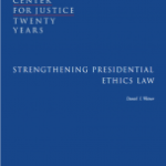 Strengthening Presidential Ethics Law