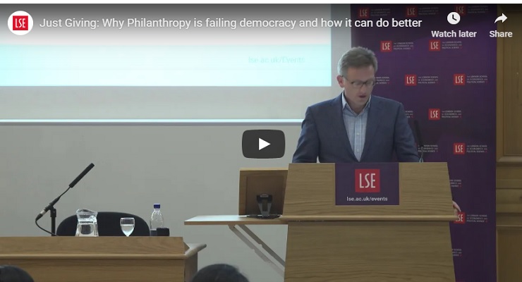 VIDEO: Robert Reich Explains How Philanthropy is Failing Democracy