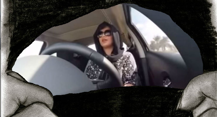 Saudi Loujain Hathloul arrested driving female