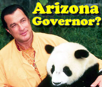 Steven Seagal as governor