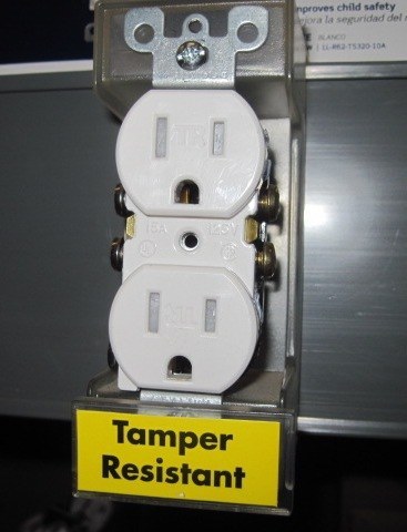 Tamper Resistant Duplex Outlet