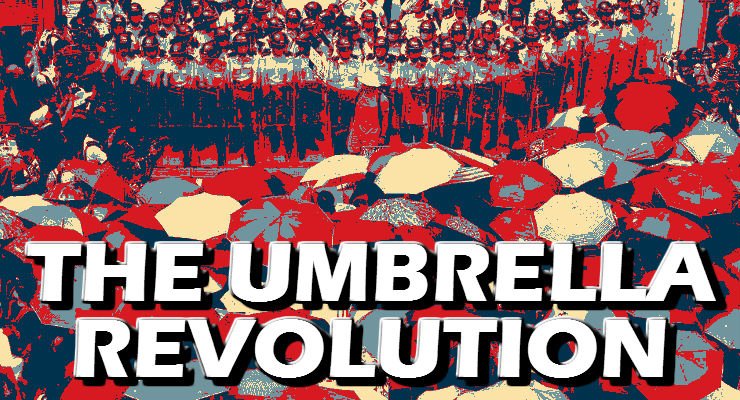 Umbrella Revolution Hong Kong China