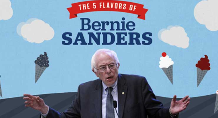 Bernie Sanders Ice Cream