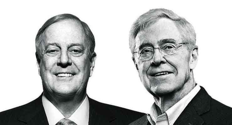 Koch Brothers' Dark Money Crusade