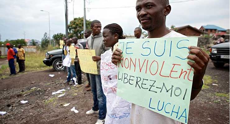Pro-Democracy Congolese Protest