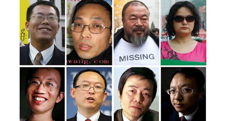 Top Chinese Dissidents in Prison
