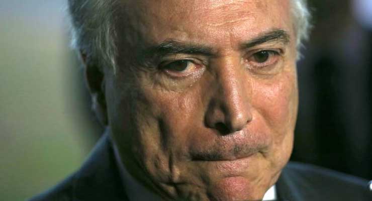 Brazil's acting President Michel Temer