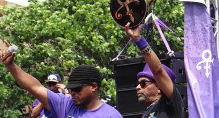 Spike Lee Throws Prince Party
