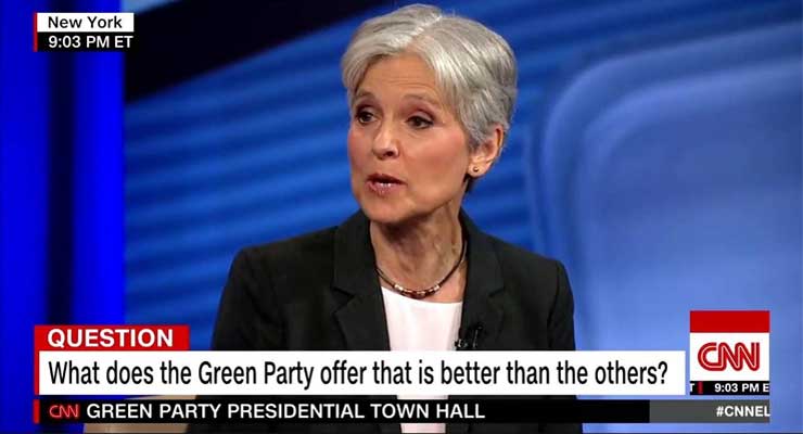 Jill Stein Slams Hillary