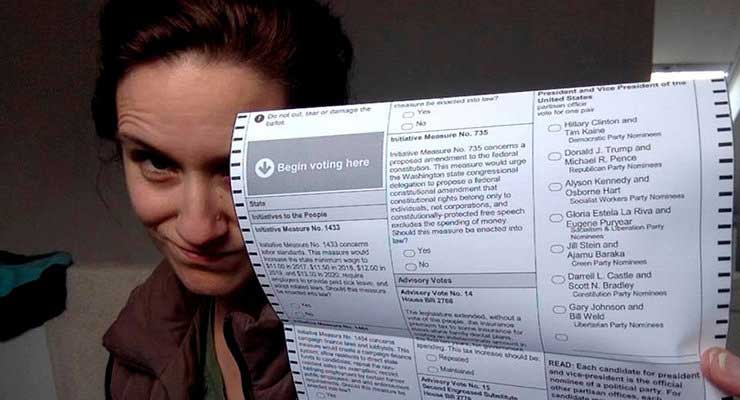 voting selfie illegal in many places