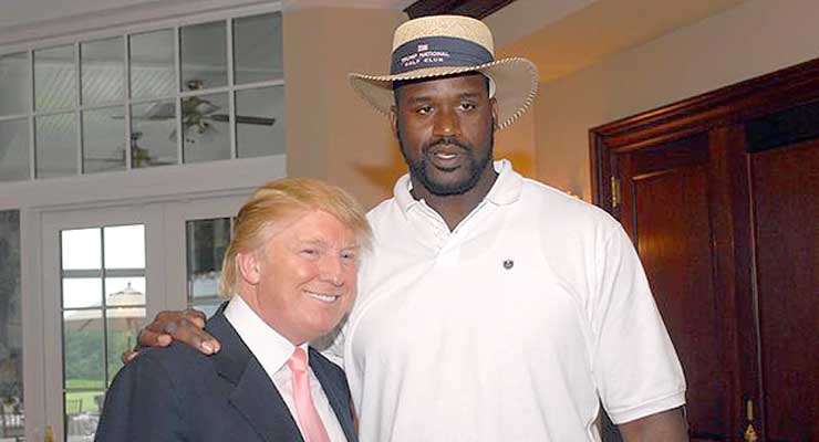 Shaquille O'Neal is Backing Trump
