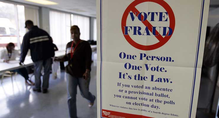 Falsified Voter Fraud Allegations