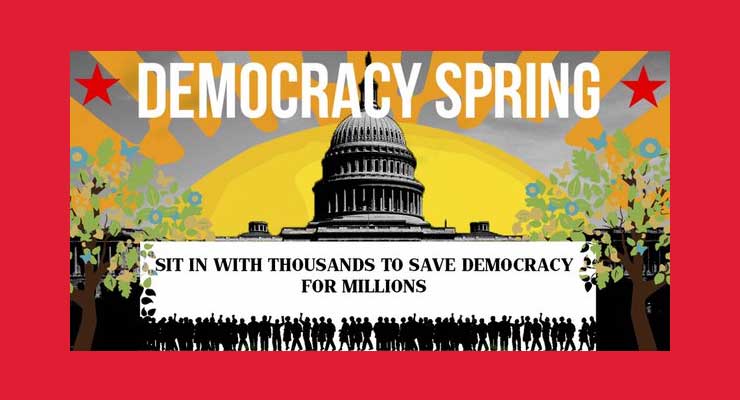 Democracy Spring Activists