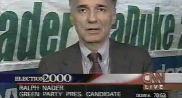 Ralph Nader playbook