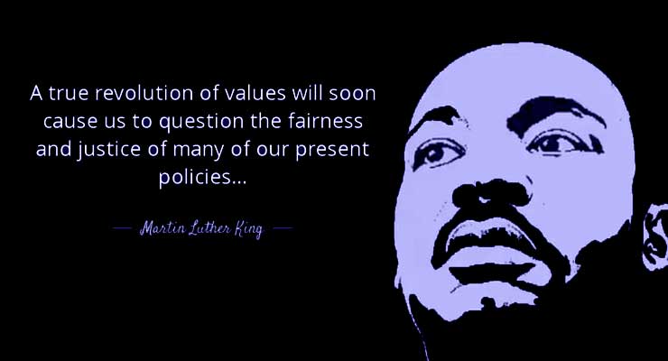 Martin Luther King's Revolution of Values