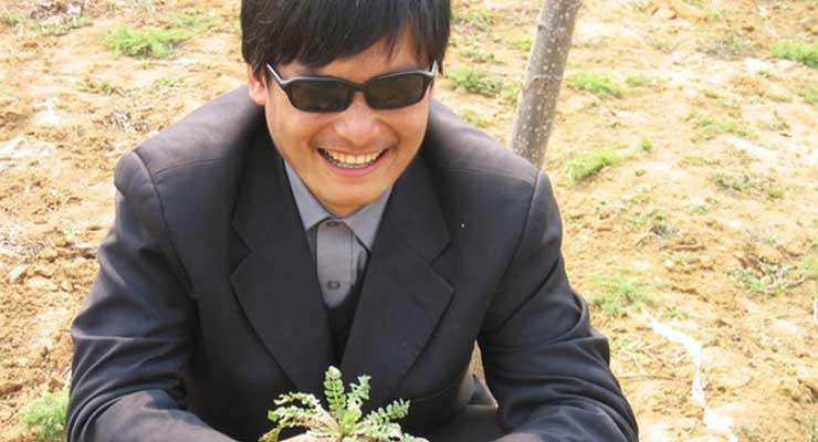 Exile Chen Guangcheng