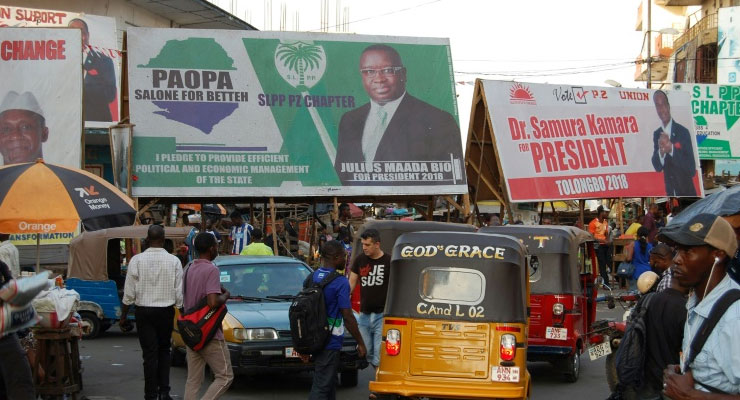 Sierra Leone presidential run-off