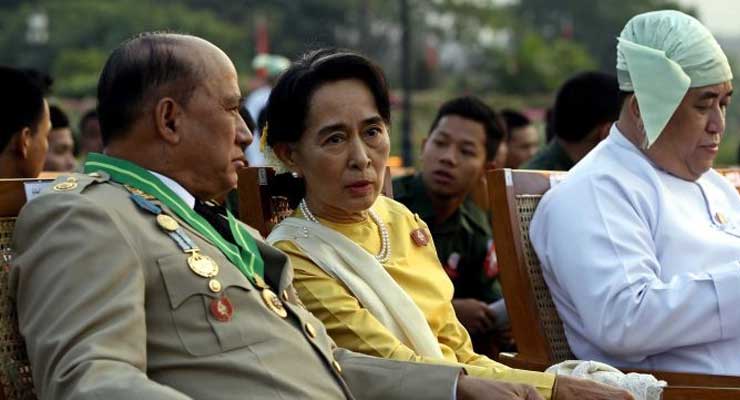 Suu Kyi Struggles Against Military