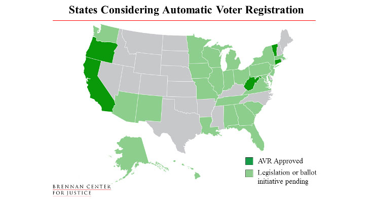 Support Automatic Voter Registration