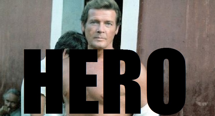 Roger Moore's True Heroism
