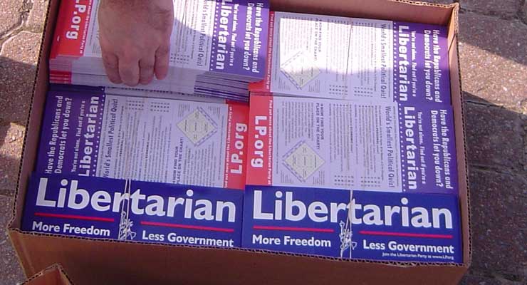 Libertarian Party voter