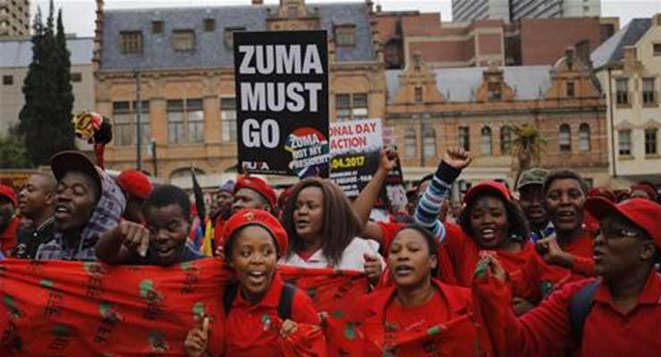 March Seeking Zuma Resignation