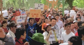 Spread of Vietnam Street Protests