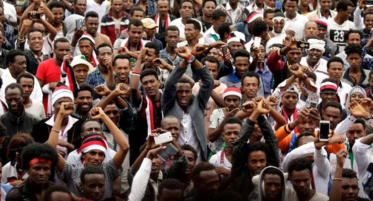 Behind massive Ethiopian protests