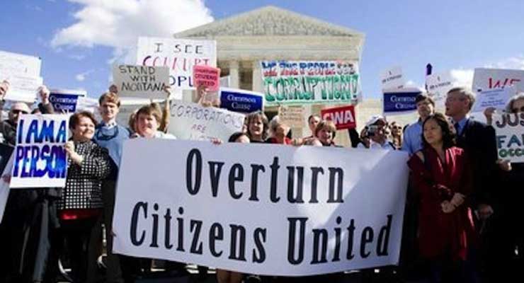 Overturn Citizen's United