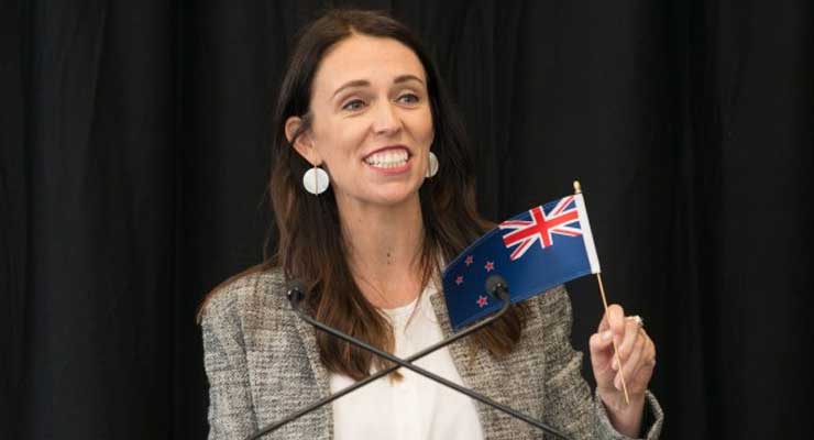 New Zealand Prime Minister Delivers Child