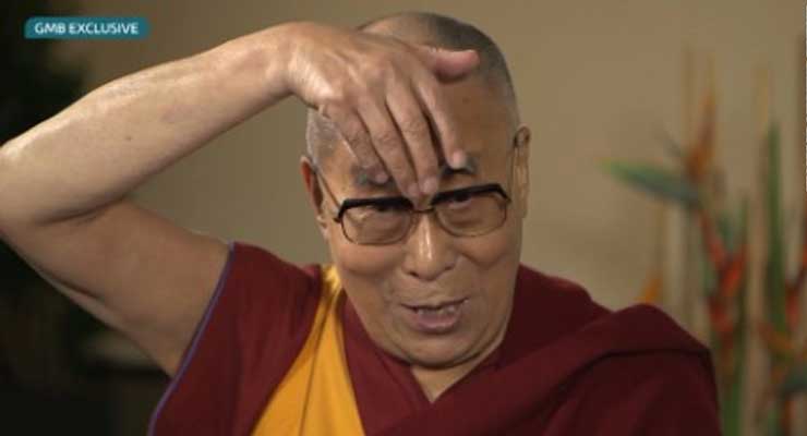 Dalai Lama's Trump Impression