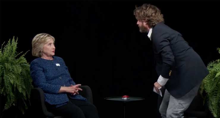 Zach Galifianakis's Hillary Clinton Interview