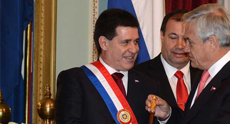 Paraguayan President Horacio Cartes