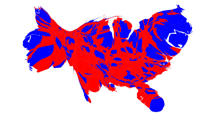 America's Red Blue Divide