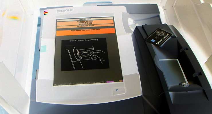 Pakistani Electronic Voting Machine