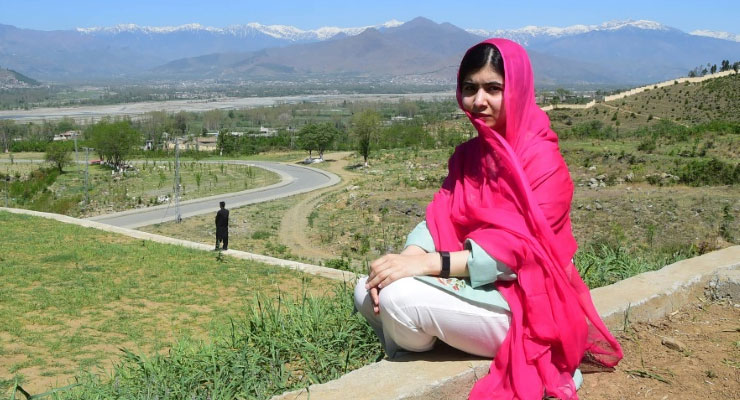 Malala leaves Pakistan