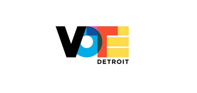 Detroit Elections vote sign graphic