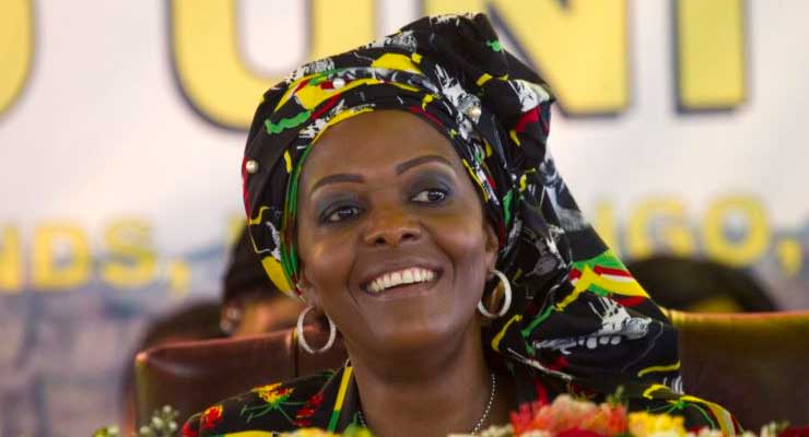 Robert Mugabe's wife Grace