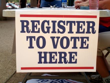register to vote here sign voter registration